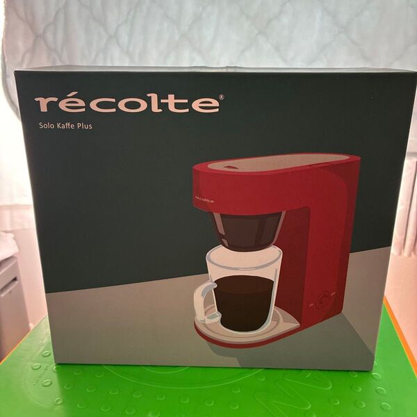 新品未使用 rcolte レコルト Solo Kaffe Plus レッド コーヒーメーカー ソロカフェプラス