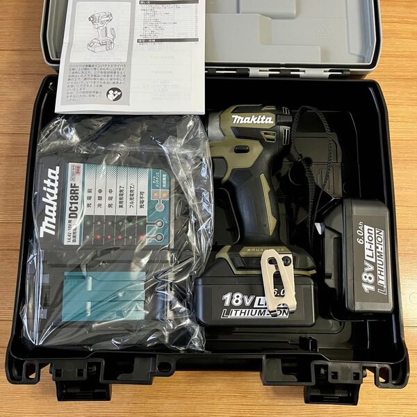 未使用品 マキタ makita インパクト ドライバ TD173 オリーブ 18V DRGXO