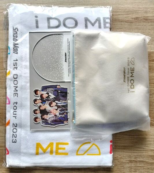 Snow Man フェイスタオル アクスタ 集合 すのポーチ SnowMan 1st DOME TOUR 2023 i DO ME