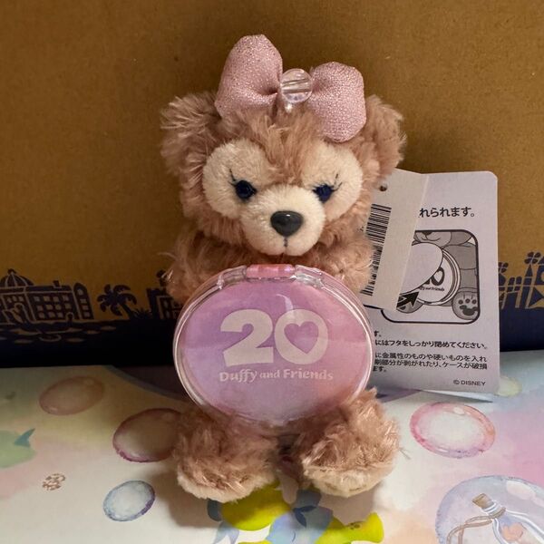 ダッフィーフレンズ 20周年 ハピネスカラフル シェリーメイ ぬいぐるみチャーム