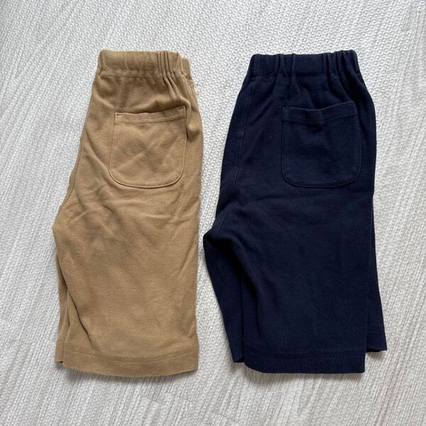 無印良品 無地 ハーフパンツ