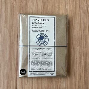 トラベラーズノート パスポート ブラック 黒 トラベラーズファクトリー