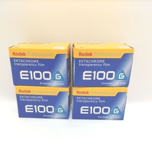 【期限切れ4本】Kodak EKTACHROME E100Gフィルム 36枚撮り ISO100