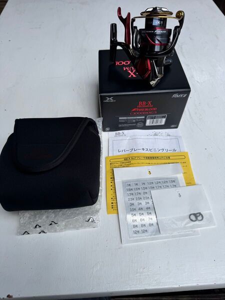 シマノ 24 BB-X テクニウム ファイアブラッド C3000DXXG S 左ハンドル