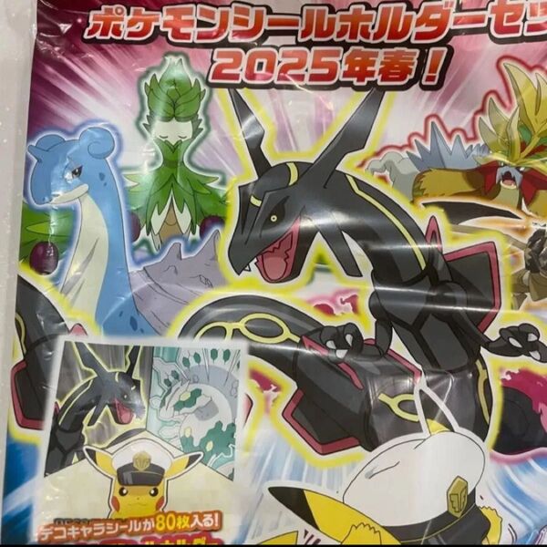 ポケモンシールホルダーセット デコキャラシール80枚収納
