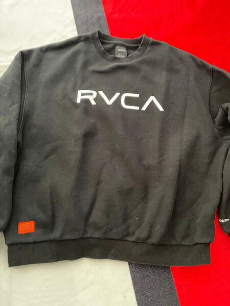 RVCA スウェット 黒 ブラック M