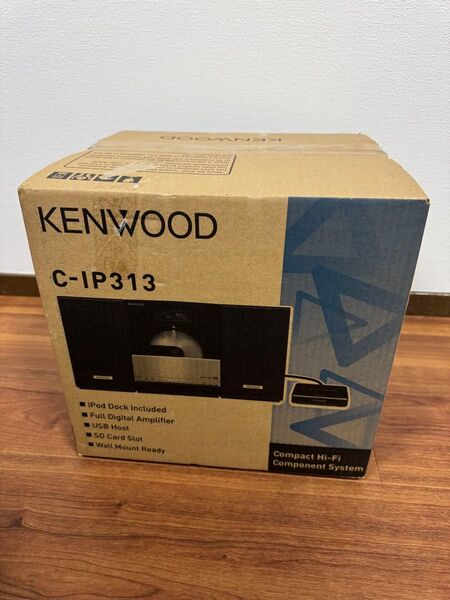 【未開封未使用品】KENWOOD ケンウッド C-IP313 ミニコンポ