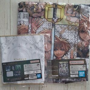 キングダムハーツ 一番くじ B賞 ビジュアルタオル E賞 タオル