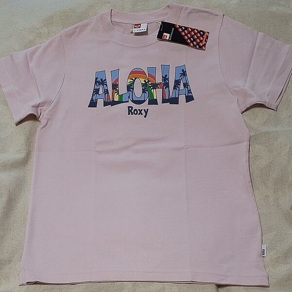 新品 未使用 タグ付き ROXY ロキシー Tシャツ ピンク Lサイズ