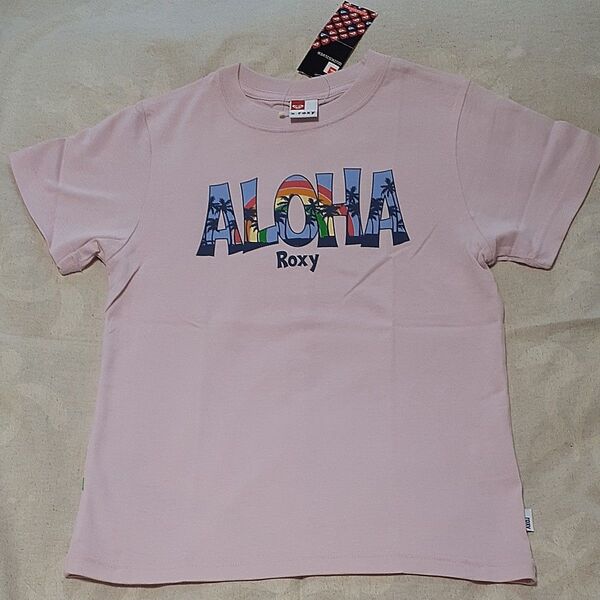 新品 未使用 タグ付き ロキシー ROXY ピンク Mサイズ 半袖Tシャツ Tシャツ