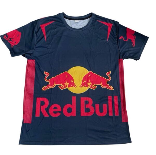 REDBULL レッドブル Tシャツ 薄手 ドライ レーシング f1 ネイビー