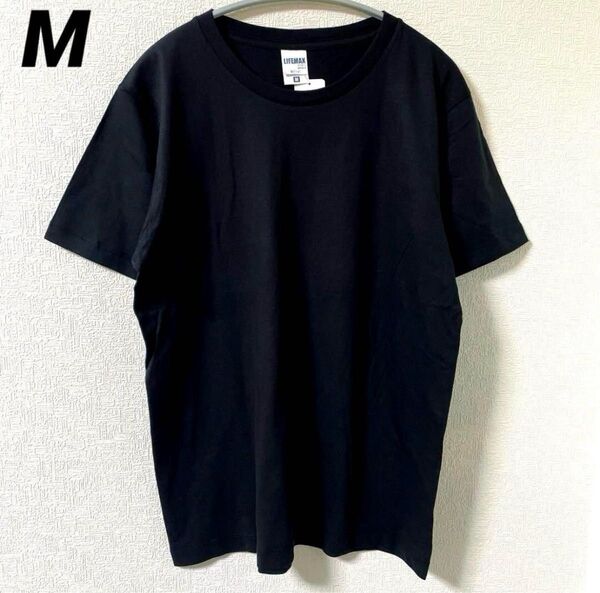 新品 無地 半袖 Tシャツ コットン 100% Mサイズ ブラック