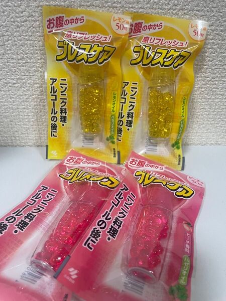 ブレスケア レモン・ピーチ 4つセット