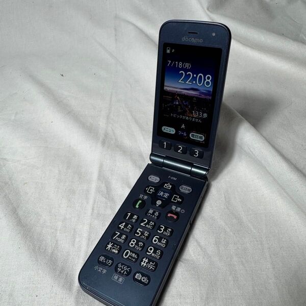 本体のみ DOCOMO F-01M 4Gガラホ らくらくホン