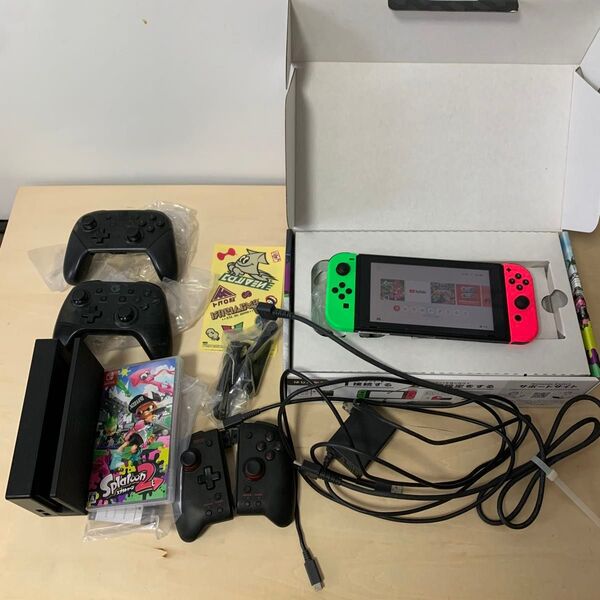 Nintendo Switch 本体 プロコン スプラトゥーン 付き 任天堂