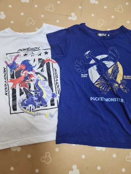 ポケモン Tシャツ 130 男の子向け ミライドン コライドン ルギア まとめ売り 半袖