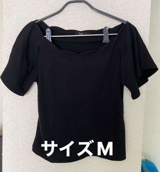 レッスントップス M ブラック