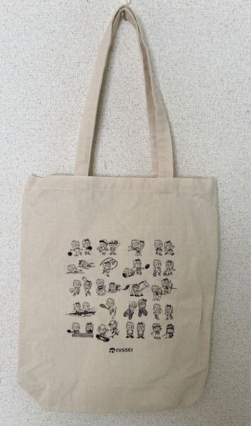 日清食品 ノベルティトートバッグ ベージュ