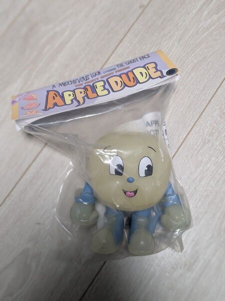 NEOPLAYERONE APPLE DUDE 蓄光 ネオプレイヤーワン (検)ソフビ izumonster zollmen