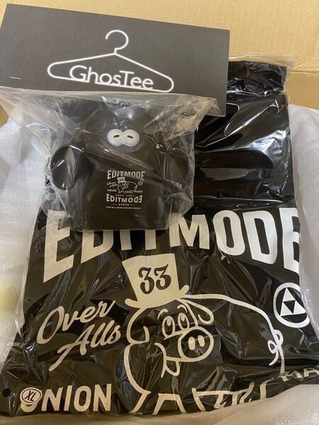 Humanrobot×EDITMODE Tシャツ GhosTee フィギュア XLサイズ 新品未開封