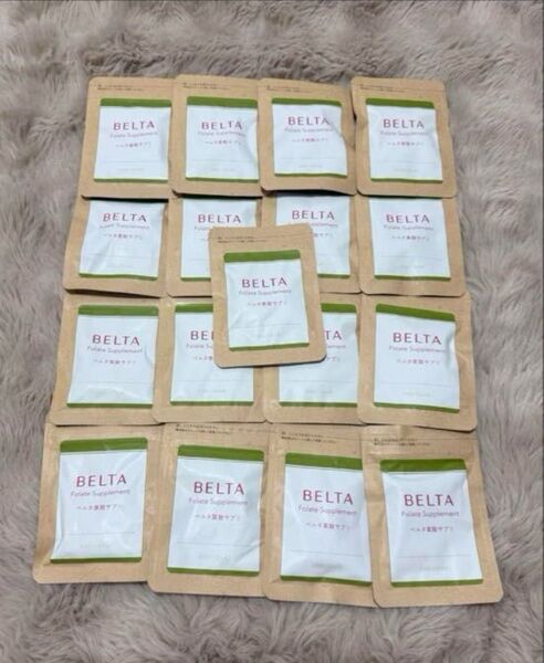 BELTA 葉酸サプリメント 20粒×17袋 340粒 85日分