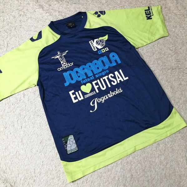 ★KELME ケルメ★カットソー スポーツウェア 半袖 M 人気カラー メンズ フットサル Tシャツ