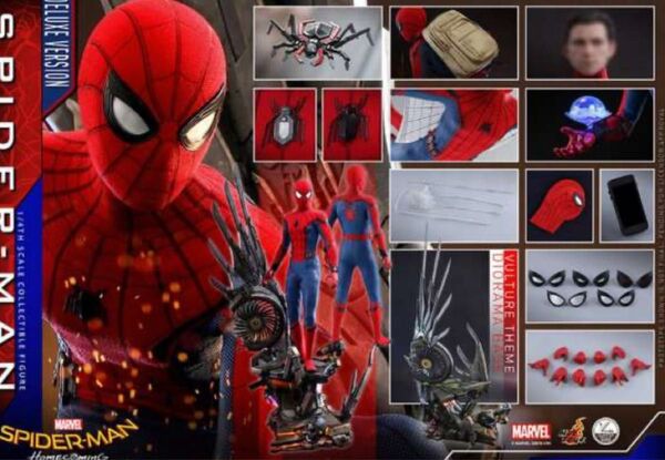 ホットトイズ 1/4 クォータースケール スパイダーマン ボーナスアクセサリー
