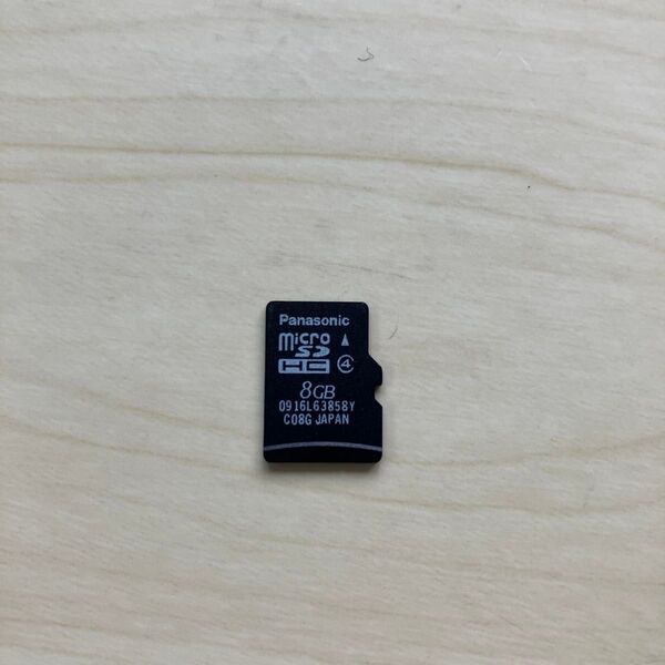 パナソニック microSDカード HC 8GB