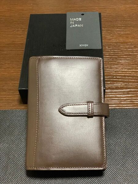 ピアス ミニ6 システム手帳 ダークブラウン