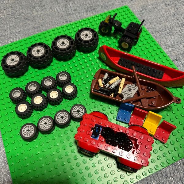 レゴ LEGO 乗り物 パーツ タイヤセット