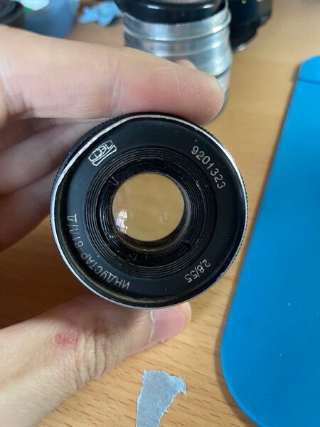 Fed industar 61 l/d 55mm f2.8 L39 ライカマウント ソビエト製 オールドレンズ ジャンク扱い
