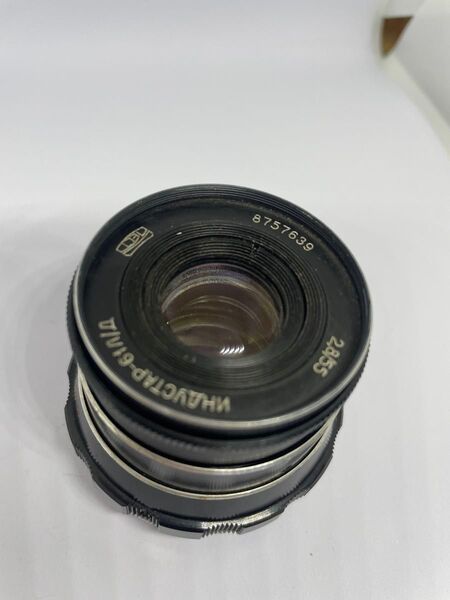 Fed industar 61 l/d 55mm f2.8 L39 ライカマウント ソビエト製 オールドレンズ ジャンク扱い