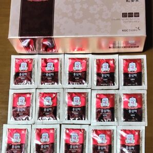 高濃縮極上高麗人参茶『正官庄6年根紅参茶☆茶ラベル』お試し20袋