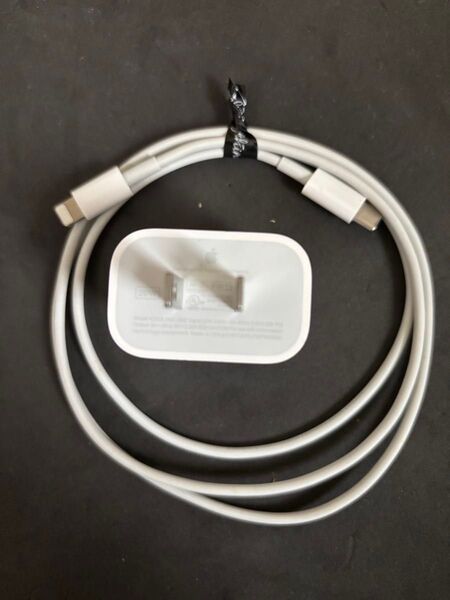Apple純正 20W USB-C電源アダプタ&USB-C充電ケーブルセット 美品です。