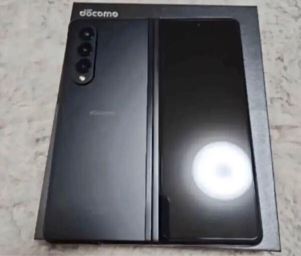 【中古】 Galaxy Z Fold3 5G ブラック・256GB SIMフリー..