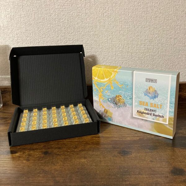 EPOMAKER Sea Salt シーソルト 静音メカニカルスイッチ 35ピース