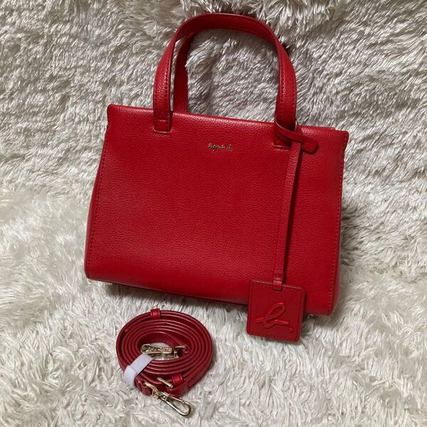 極美品 アニエスベーボヤージュ sophie 2way トート ショルダーバッグ