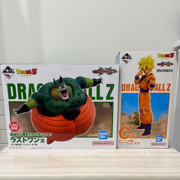 一番くじ ドラゴンボール オムニバス C賞 孫悟空 ラストワン賞 セル セット 下位賞おまけ付き