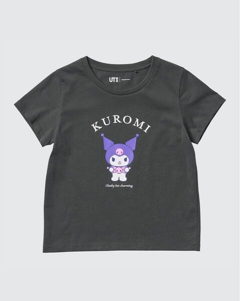 KUROMIちゃん Tシャツ 120cm クロミちゃん UT サンリオ 女の子 子供 キッズ 半袖
