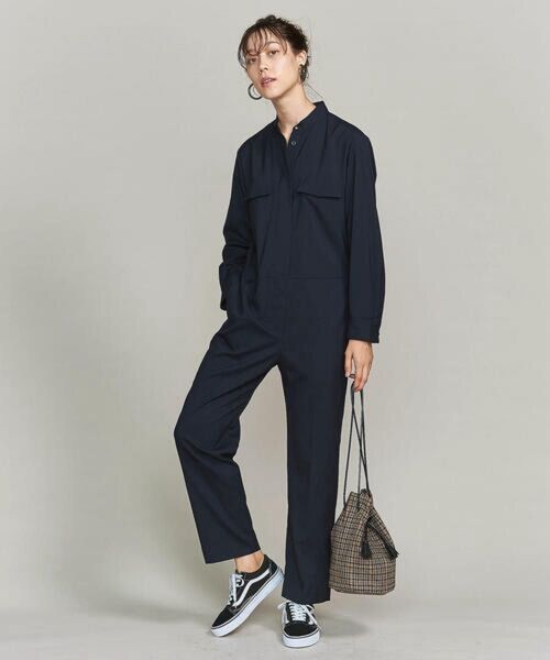 BEAUTY&YOUTH UNITED ARROWSBY フライフロントジャンプスーツ ◆¥19,800