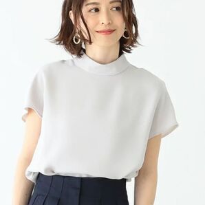 Demi-Luxe BEAMS★スタンドネックプルオーバー ブラック38