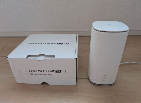 Speed Wi-Fi HOME L13 5G ホワイト ZTE