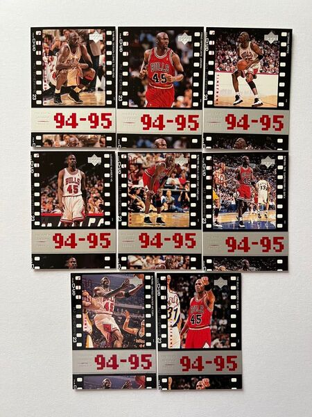 マイケル・ジョーダン トレーディングカード 8枚 1994-95年