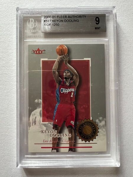 NBA トレーディングカード KEYON DOOLING BECKETT 9