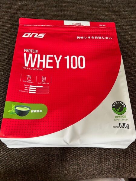 DNS ホエイ100 抹茶風味 630g プロテイン whey