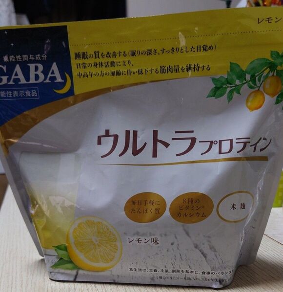 カーブス ウルトラプロテイン レモン味 米麹 GABA配合