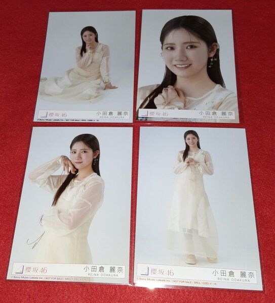 小田倉麗奈 櫻坂46 生写真 Addiction アルバム コンプ 封入