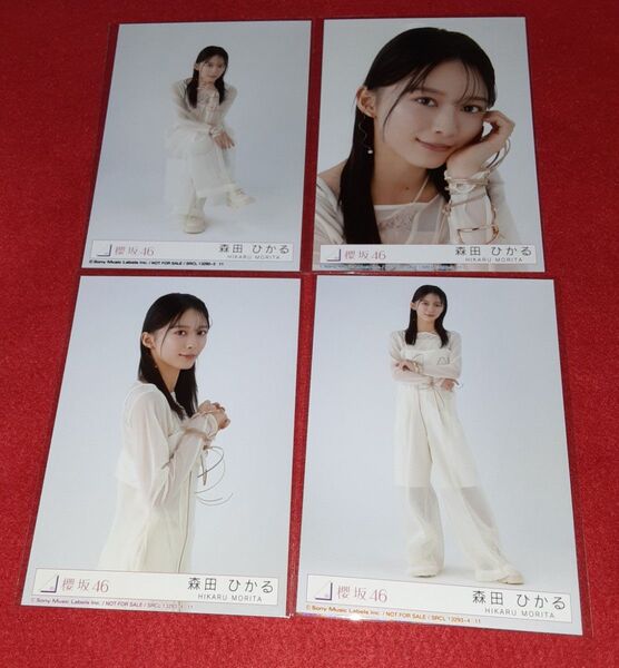 森田ひかる 櫻坂46 生写真 Addiction アルバム コンプ 封入