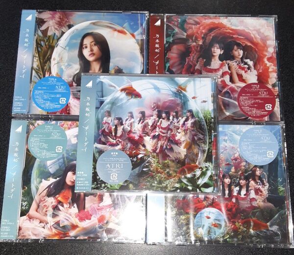 チートデイ 乃木坂46 初回盤 ABCD 通常盤 Blu-ray+CD 5枚