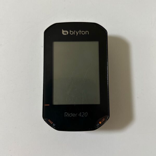 Bryton Rider 420 サイクルコンピュータ【箱付き】